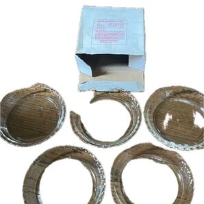 未使用品 耐熱ガラス製器具 5枚セット