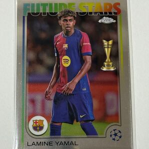 2024-25 Topps Chrome UEFA LAMINE YAMAL