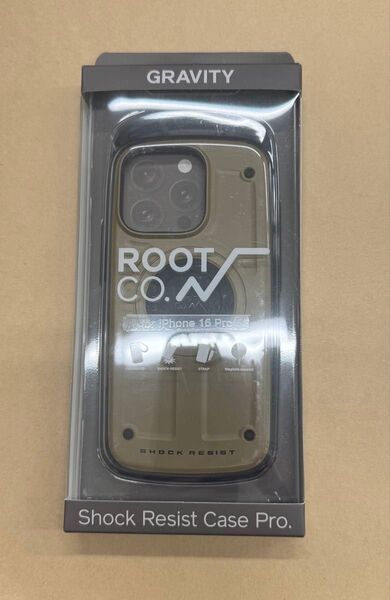 ROOT CO iPhone 16Pro Case Shock Resist ルートコー iphone16