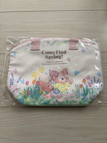ディズニーシー リーナベル 未使用 スーベニア ランチケース バッグ ダッフィー ディズニー ジェラトーニ クッキー お弁当