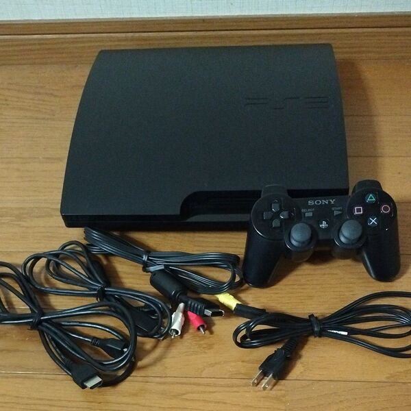 PS3 PlayStation3 CECH-3000A プレイステーション3 プレステ3 チャコールブラック 本体