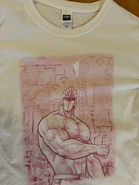 ★キン肉マン ロビンマスクXL イラスト Tシャツ