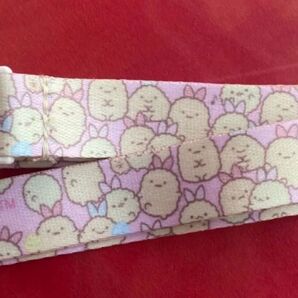 ★新品未使用★すみっコぐらし えびふらいのしっぽ ネックストラップ