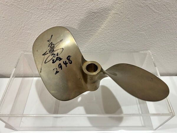 貴重 競艇 プロペラ ペラ 刻印あり サインあり 2948モーターボートレース