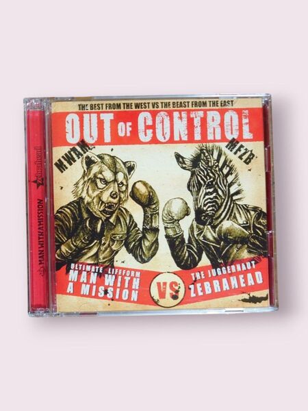 【初回生産限定盤】MAN WITH A MISSION×ZEBRAHEAD/Out of Control CD+DVD【送料込】