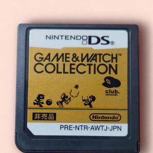【NintendoDS】 任天堂 GAME&WATCH COLLECTION ソフトのみ 非売品【動作確認済】
