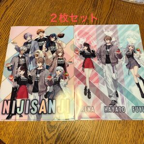 にじさんじ くら寿司 クリアファイル セット