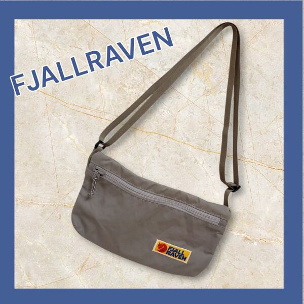 フェールラーベン FJALLRAVEN サコッシュ ボディバッグ ミニショルダーバッグ メンズ レディース グレー