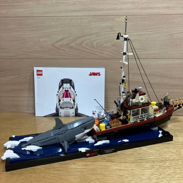 LEGO JAWS (21330) ジョーズ レゴアイデア 箱無し、説明書付き