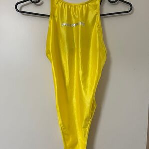 廃盤品 美品 パルフェット pharfaite 競泳水着 Mサイズ イエロー