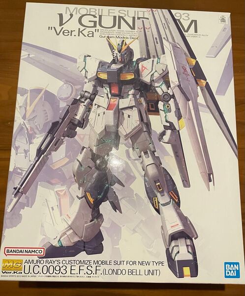 RX-93 νガンダム Ver.Ka 1/100スケール MG 機動戦士ガンダム 逆襲のシャア