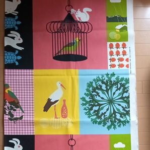 IKEA of Sweden 生地未使用 動物柄 北欧