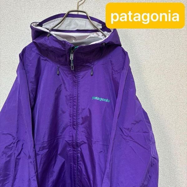 【patagonia】パタゴニア トレントシェル パープル サイズL メンズ アウトドア マウンテンパーカー