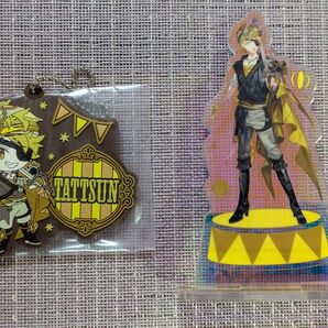 カラフルピーチ 一番くじ たっつん アクスタ ラバーチャーム