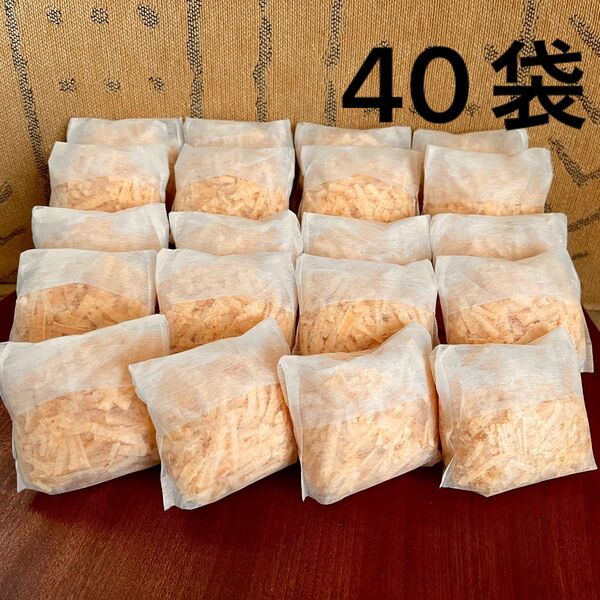 F2 削りたてをお届けします【40袋】国産 ヒノキチップ ひのきおがくず 檜チップ おがくず