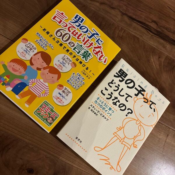 2冊セット 男の子に言ってはいけない60の言葉 男の子って.どうしてこうなの?