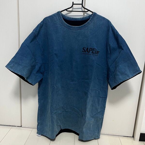SAPEur ヴィンテージ リバーシブル Tシャツ