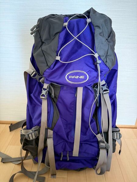 PAINE パープル バックパック MT TREKKER50-60L