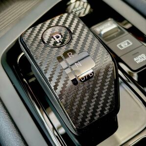 【ブラックx1枚】E13ノート オーラ T33エクストレイル カーボン調シフトノブ シフトレバー アリア キックス ニスモ