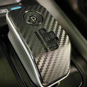 【ブラックx1枚】T33エクストレイル E13ノート オーラ カーボン調シフトノブ シフトレバー アリア キックス ニスモ
