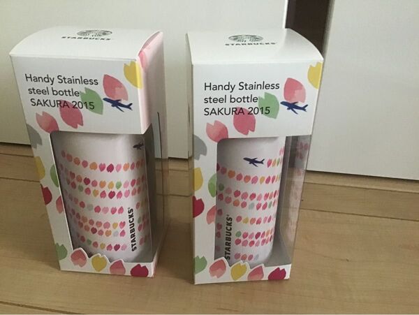 ANA スターバックス ステンレスボトルさくら 2本セット