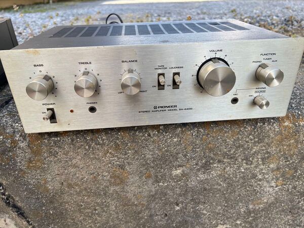 pioneerステレオプリメインアンプ SA-4400