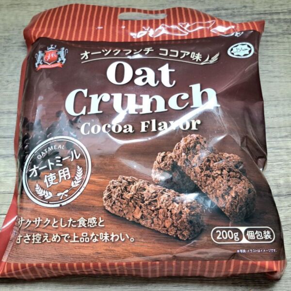 オーツクランチ ココア味 個包装 200g ×5