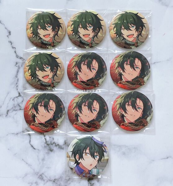 あんスタ あんさんぶるスターズ テーマスカウト イベコレ 缶バッジ 2023 winter 黄金天 影片みか まとめ売り 10点