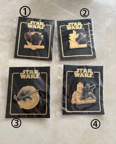 スターウォーズ ピンバッジ①