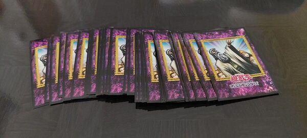 中古 遊戯王 公式スリーブ 神の宣告 40枚