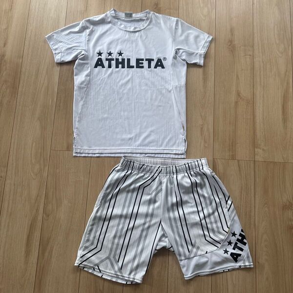 ATHLETA サッカー練習着 セット売り(S〜Mサイズ) アスレタ 上下セット