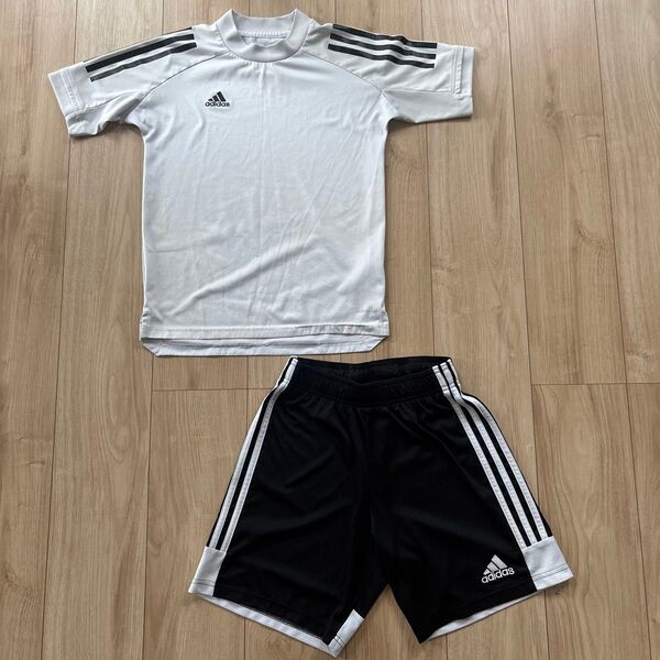 adidas サッカー練習着 セット売り(150センチくらい) アディダス 上下セット