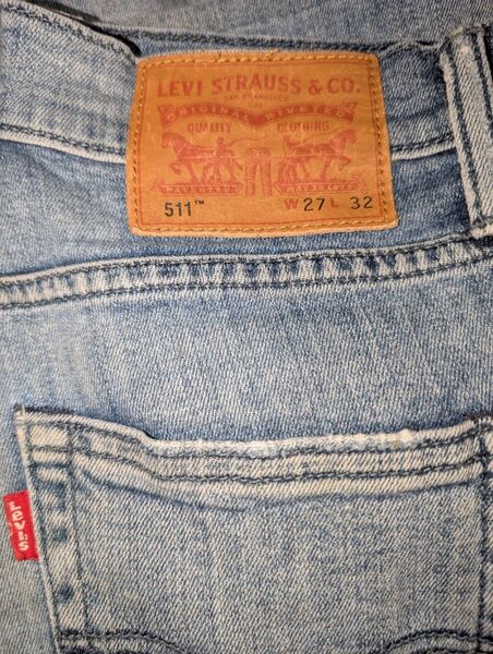 Levi's 511 スキニーデニム ストレッチ W27 L32 エジプト製
