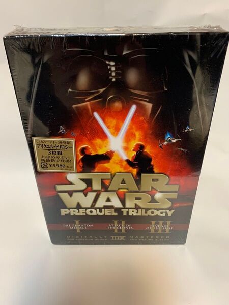 新品 未開封 STAR WARS スターウォーズ Prequel Trilogy エピソード1~3 DVD ジョージ・ルーカス