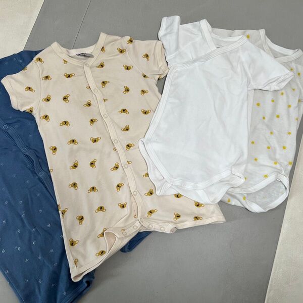 PETIT BATEAU プチバトー ロンパース 肌着