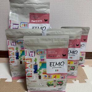 ELMO キャットフード 子猫用 グローアップ 計3.2kg