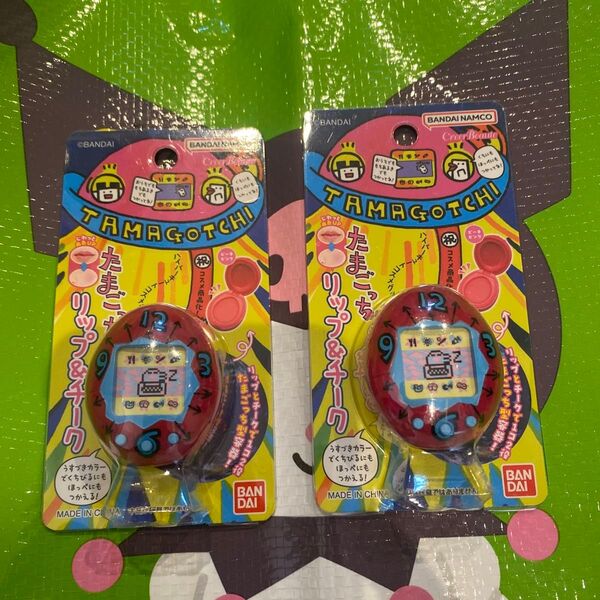 BANDAI たまごっち リップ&チークし 初代 ピンク