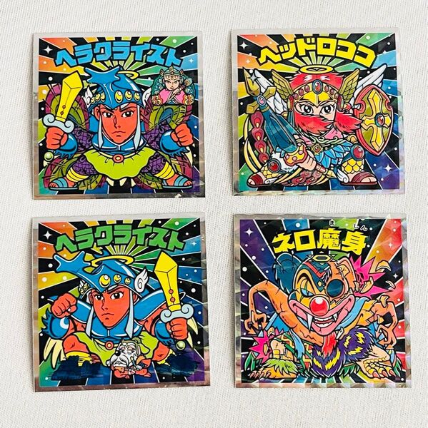 ビックリマンシール 40th スペシャルエディション 4枚セット