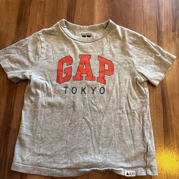 GAP TOKYO ロゴTシャツ グレー 5歳サイズ