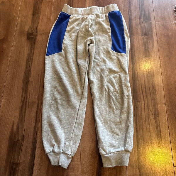 H&Mスウェットパンツ グレー 青ライン入り