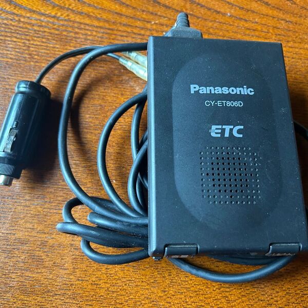Panasonic パナソニック CY-ET806D ETC車載器 軽自動車登録 シガー式電源