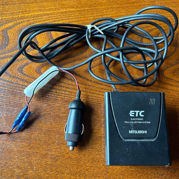 三菱電機 アンテナ一体型 EP-9U56V ETC車載器 軽自動車登録 シガー式電源