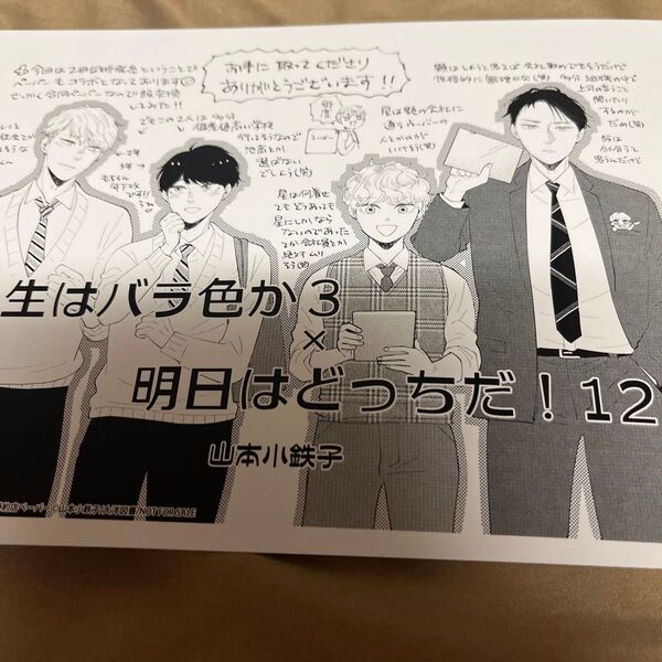 特典のみ ペーパー 明日はどっちだ! 人生はバラ色か