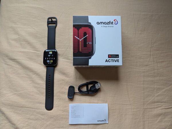 中古品amazfit Active / バンドは未使用