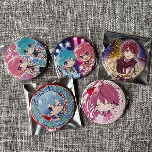 すとぷり 缶バッジ さとみ ころん 5点セット