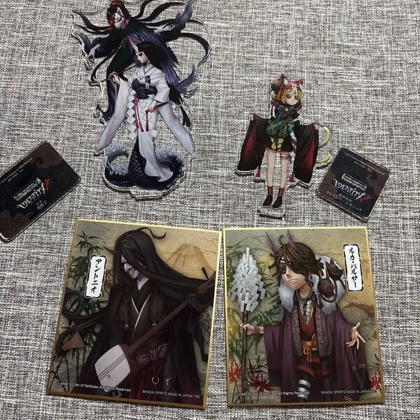 第五人格 一番くじ 4点セット アクリルスタンド 色紙 バラ売り可