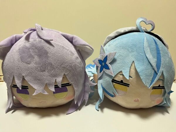 寝そべりぬいぐるみ 雪花ラミィ 猫又おかゆ