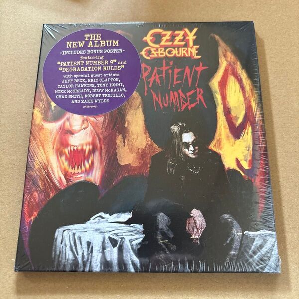 OZZY OSBOURNE /PATIENT NUMBER 9 -Softpack-輸入盤 新品未開封
