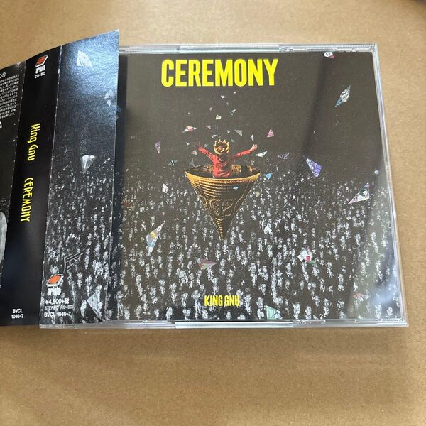King Gnu / CEREMONY CD+Blu-ray