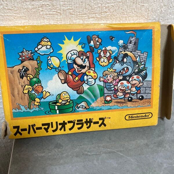 スーパーマリオブラザーズ 説明書なし 箱の耳なし